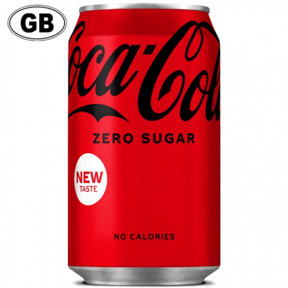 CAN COKE ZERO 24 X 330ML