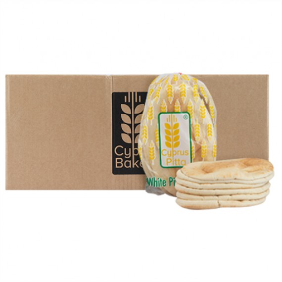 CYPRUS FRESH PITTA BREAD LARGE (FRESH) BOX