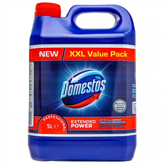 DOMESTOS THICK BLEACH ORIGINAL XXL 1 X 5LT