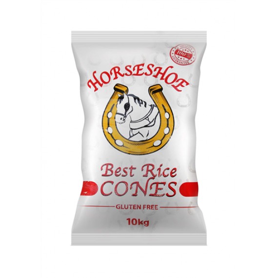 HORSE SHOE RICE CONE 1 X10 KG