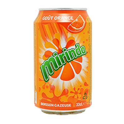 MIRINDA ORANGE CANS 24x330ml