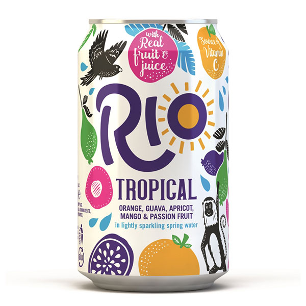 RIO TROPICAL CANS (GB) 24x330ml