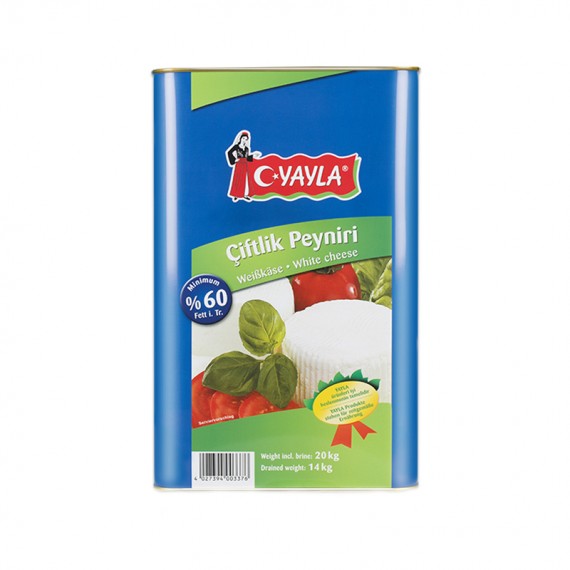 YAYLA CWHITE FETA CHEESE FETA EACH 800GR