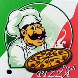 PIZZA BOX NEW WHITE 20 INCH X 25