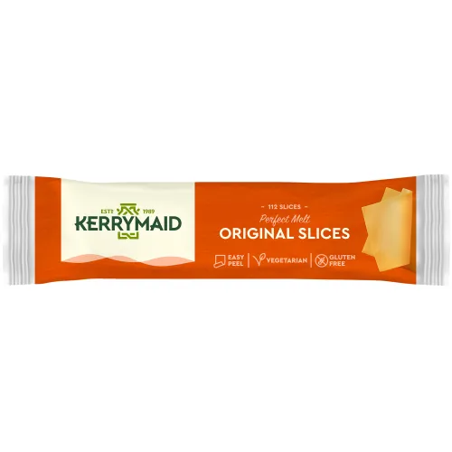 Burger Cheese KerryMaid Slices 1×112