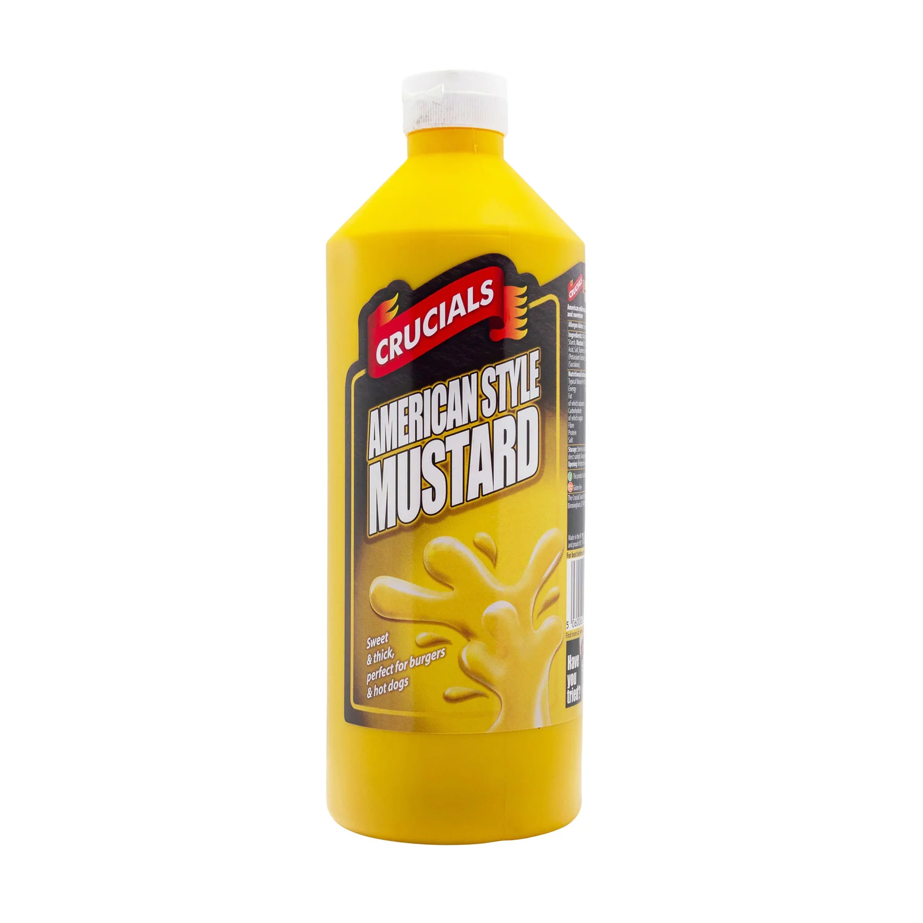 CRUCIAL AMERCIAN MUSTARD 6 x 1LTR