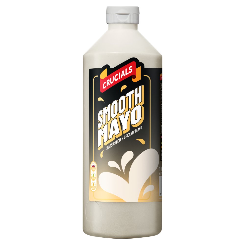 CRUCIAL SMOOTH MAYONNAISE 1 X 1LTR