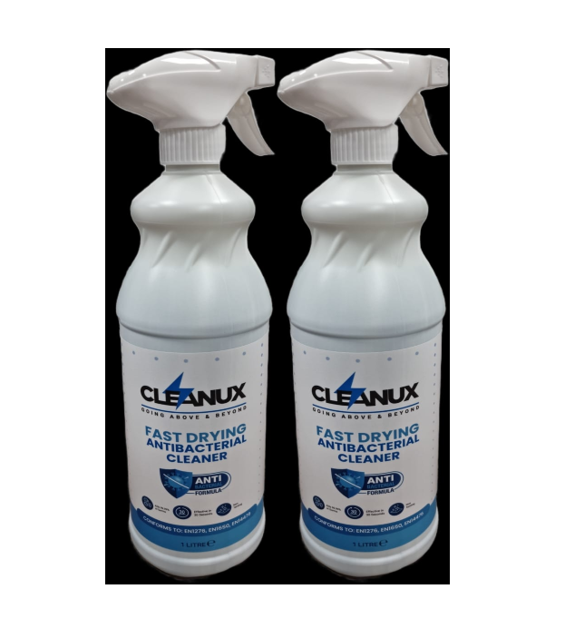 Cleanux Fast Drying Anti-bacterial Cleaner 6x1ltr