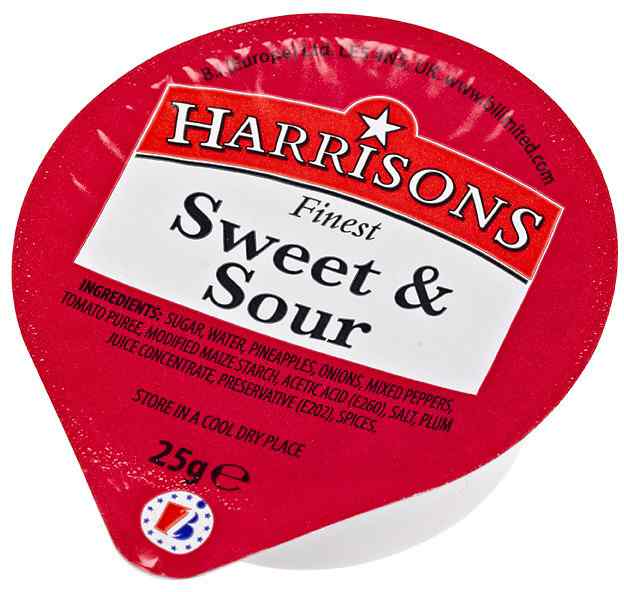 HARRISON SWEET N SOUR DIP POTS 100x25g