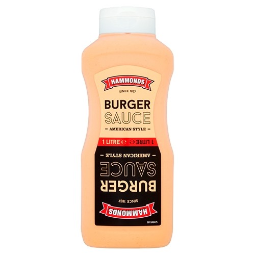 Hammonds Burger Sauce 6x1ltr