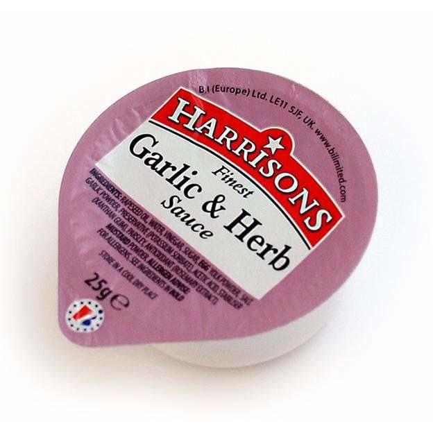 Harrisons Garlic & Herb Dips 100x25g