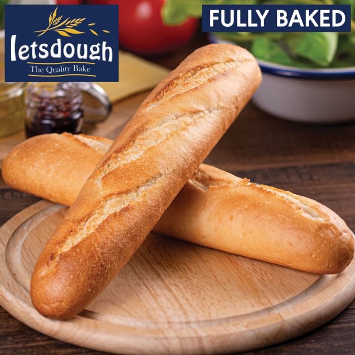 Letsdough Demi Baguette Fully Baked 30x125g