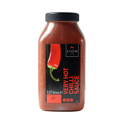 Lion Chilli (Very Hot) Sauce 2×2.27L