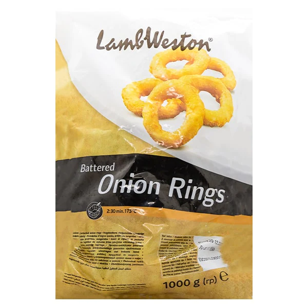 Lw Battered Onion Rings (OR3) 6x1kg