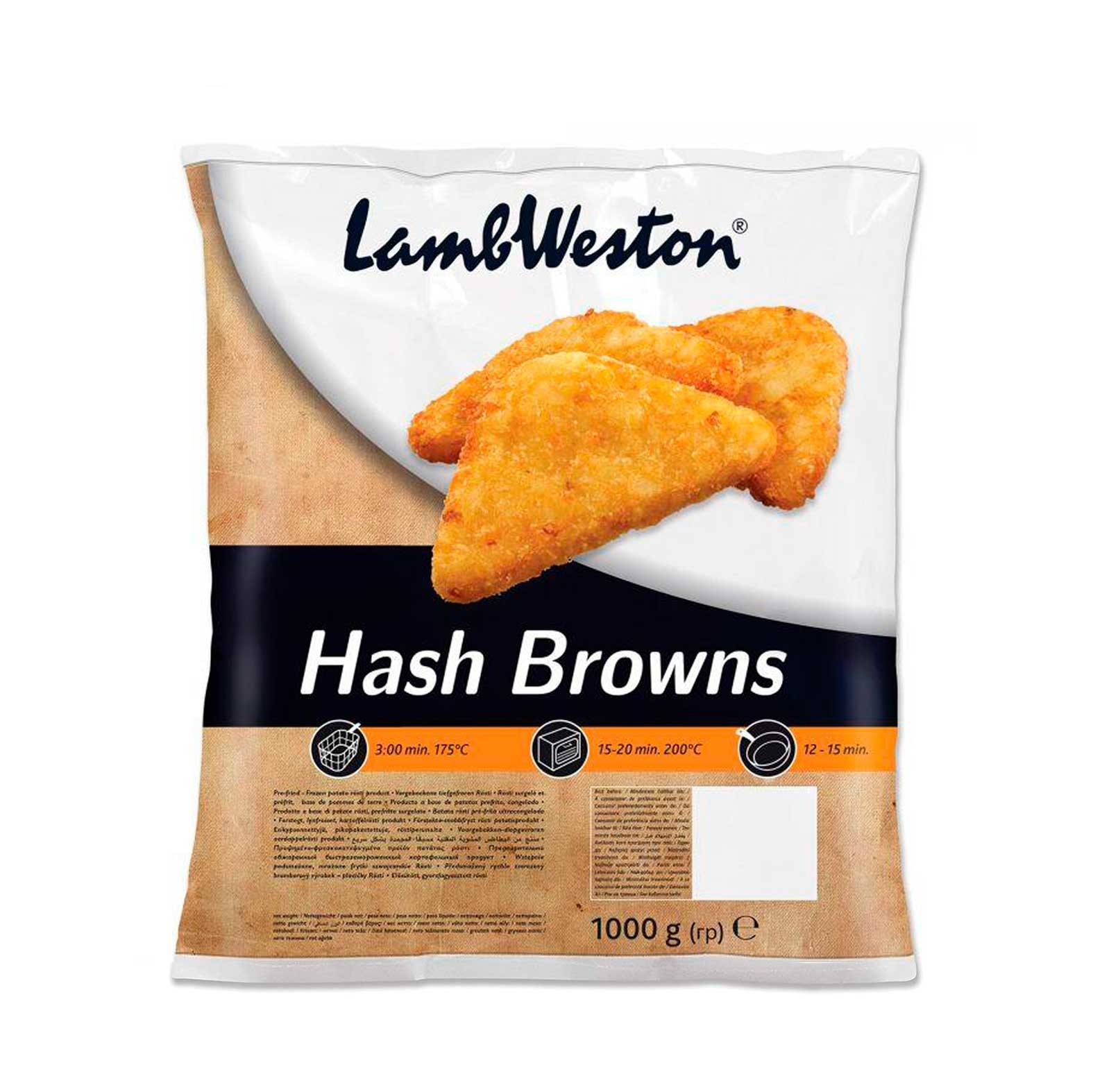 Lw Hash Brown Premium Triangle (LWS91) 10x1kg