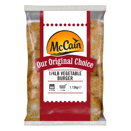 McCain ( Vegetable ) Veggie Burger 30x113gr