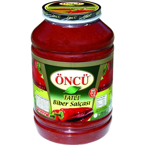 Oncu Mild Pepper Paste (Tatli Biber Salcasi) 1×4.3kg