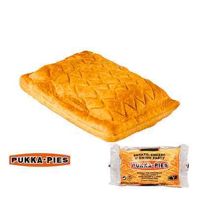 PUKKA CHEESE & ONION PASTY 1×12