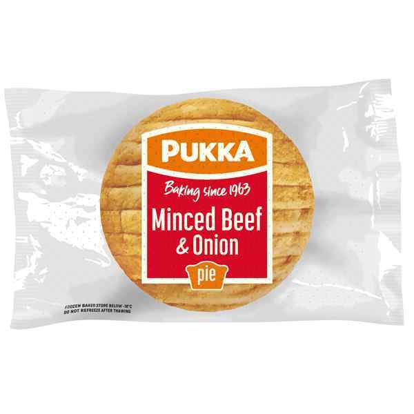 PUKKA MINCED BEEF & ONION PIE WRAPP 12X229g