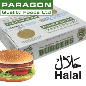 Paragon QP Halal Beef Burger 48x113g