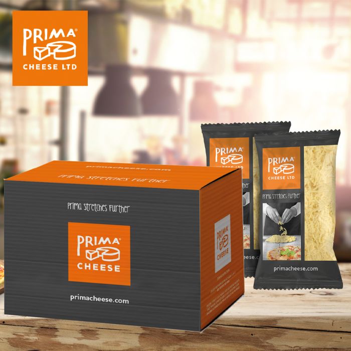 Prima Pizza Grated Cheese 8020 6×1.8kg