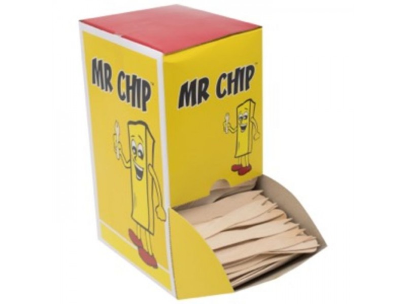 Wooden Mr. Chip Forks 1000