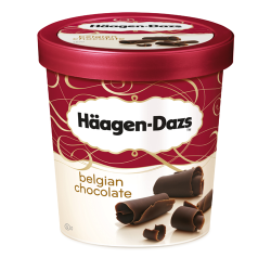 H/DAZ BELGIAN CHOC ICE CREAM 8X460ML