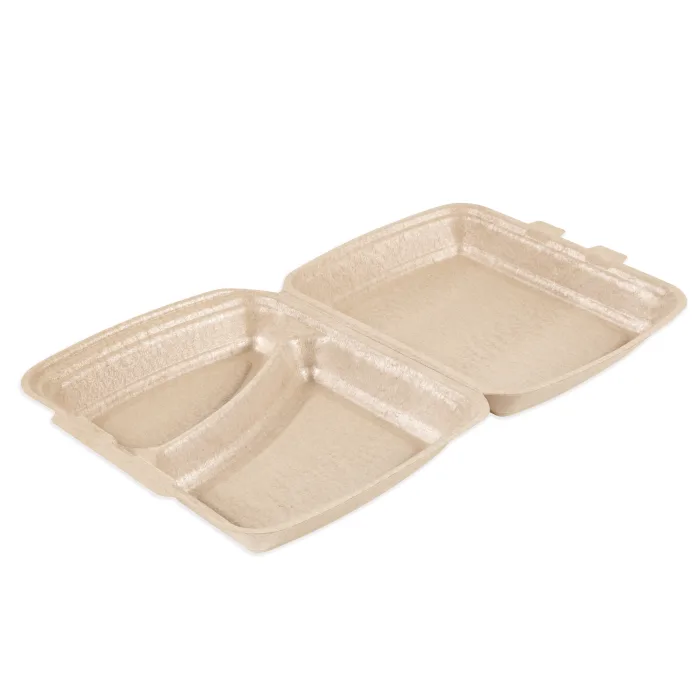 N2(HP4 2) Infinity Meal Boxes (Brown) (240x207x68mm)-1×125