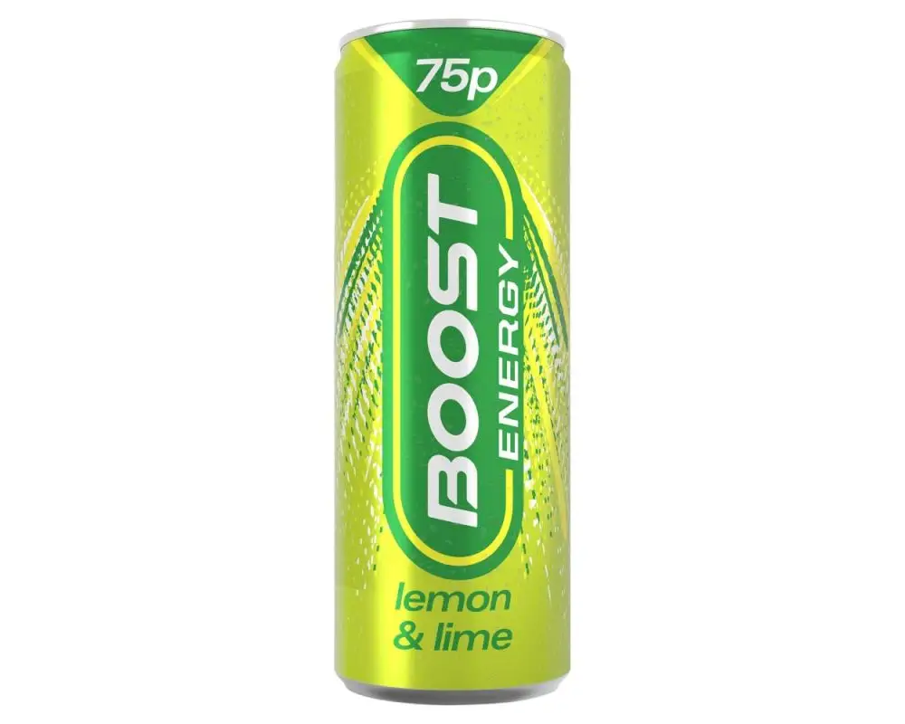 Boost Energy Lemon & Lime 24x250ml PM 75p