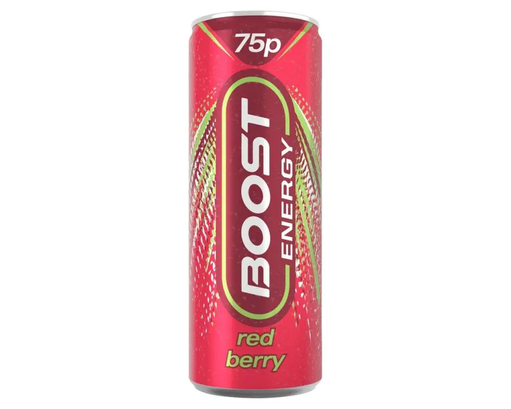 Boost Energy Red Berry 24x250ml PM 75p