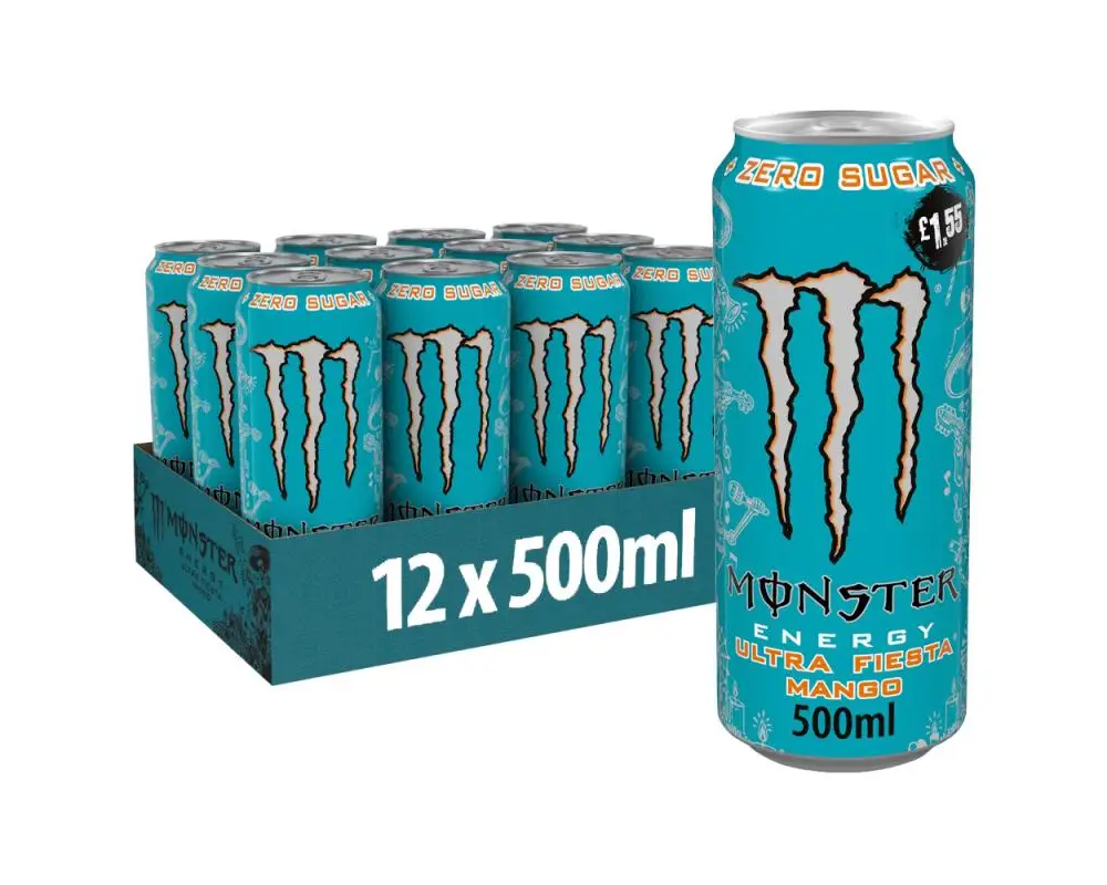 Monster Energy Ultra Fiesta Mango 12x500ml PM £1.55