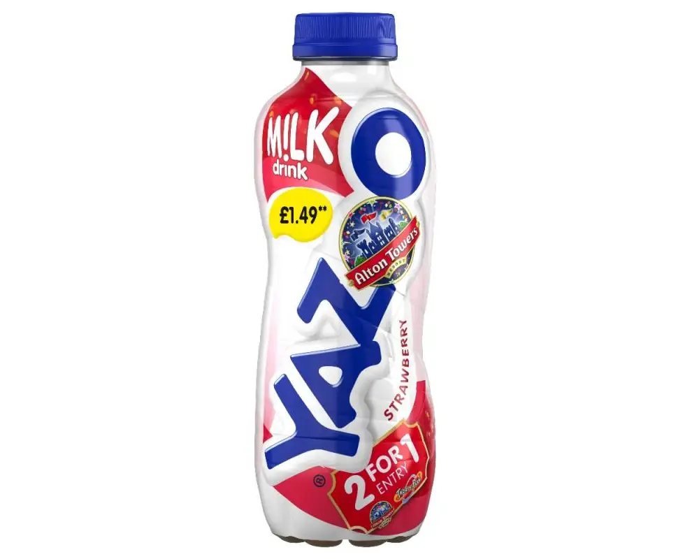 Yazoo Strawberry 10x400ml